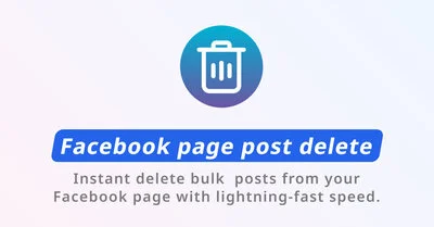 Facebook Page Post Delete Image